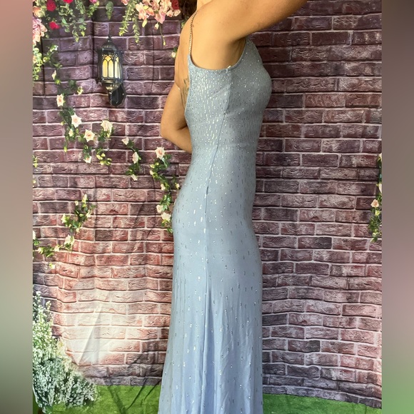 Glitter Drop Dress with Crystal Straps - Picture 4 of 8